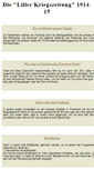 Mobile Screenshot of kriegszeitung.de